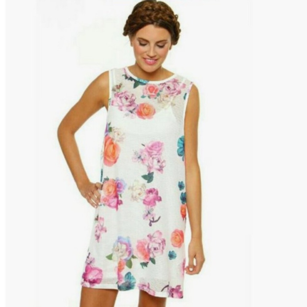 MINKPINK Neon Nature Shift Dress